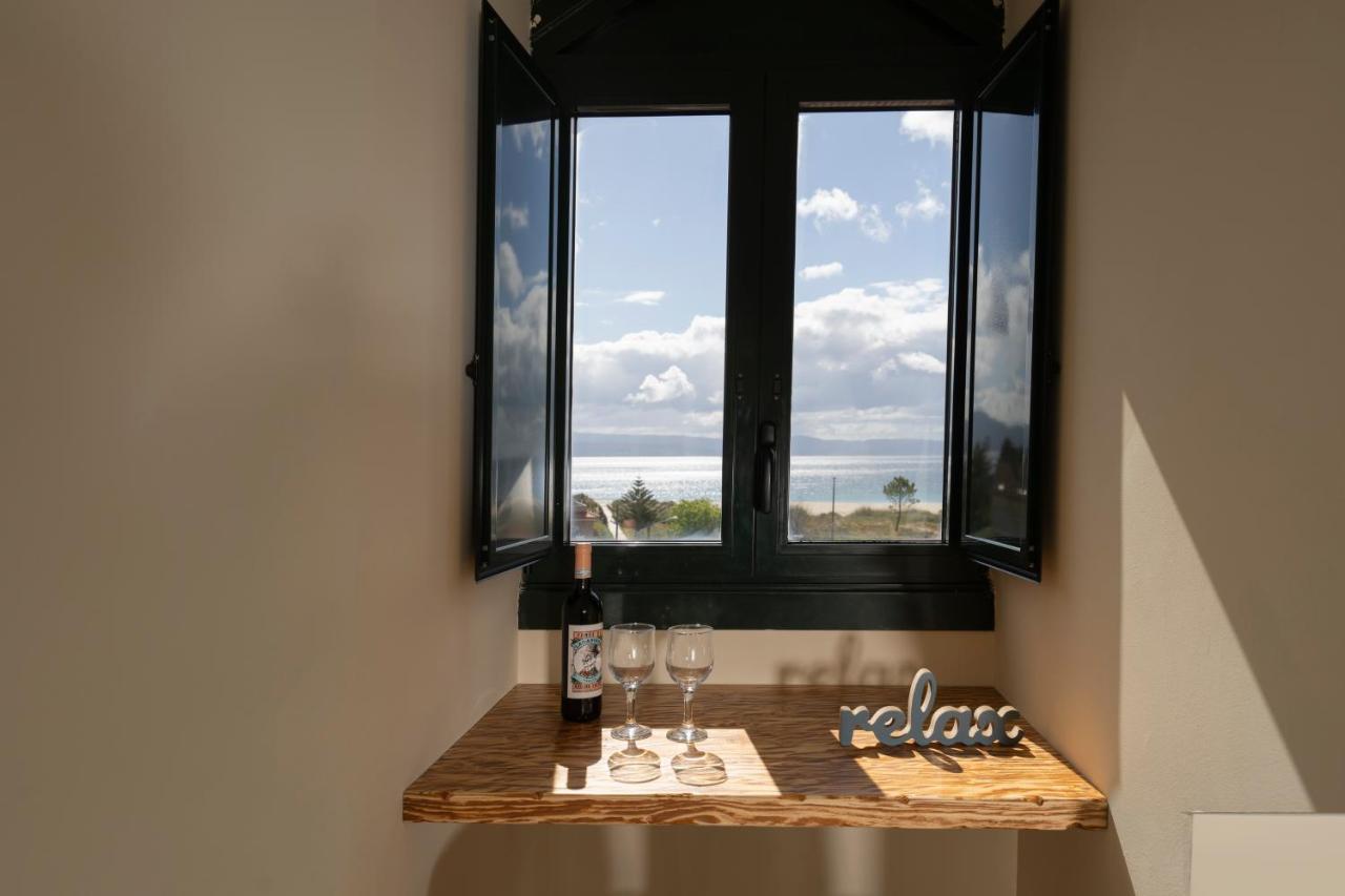 Apartamento Lura De Fisterra Playa De Langosteira En Finisterre Con Vistas Al Mar San Martín de Arriba Exteriör bild