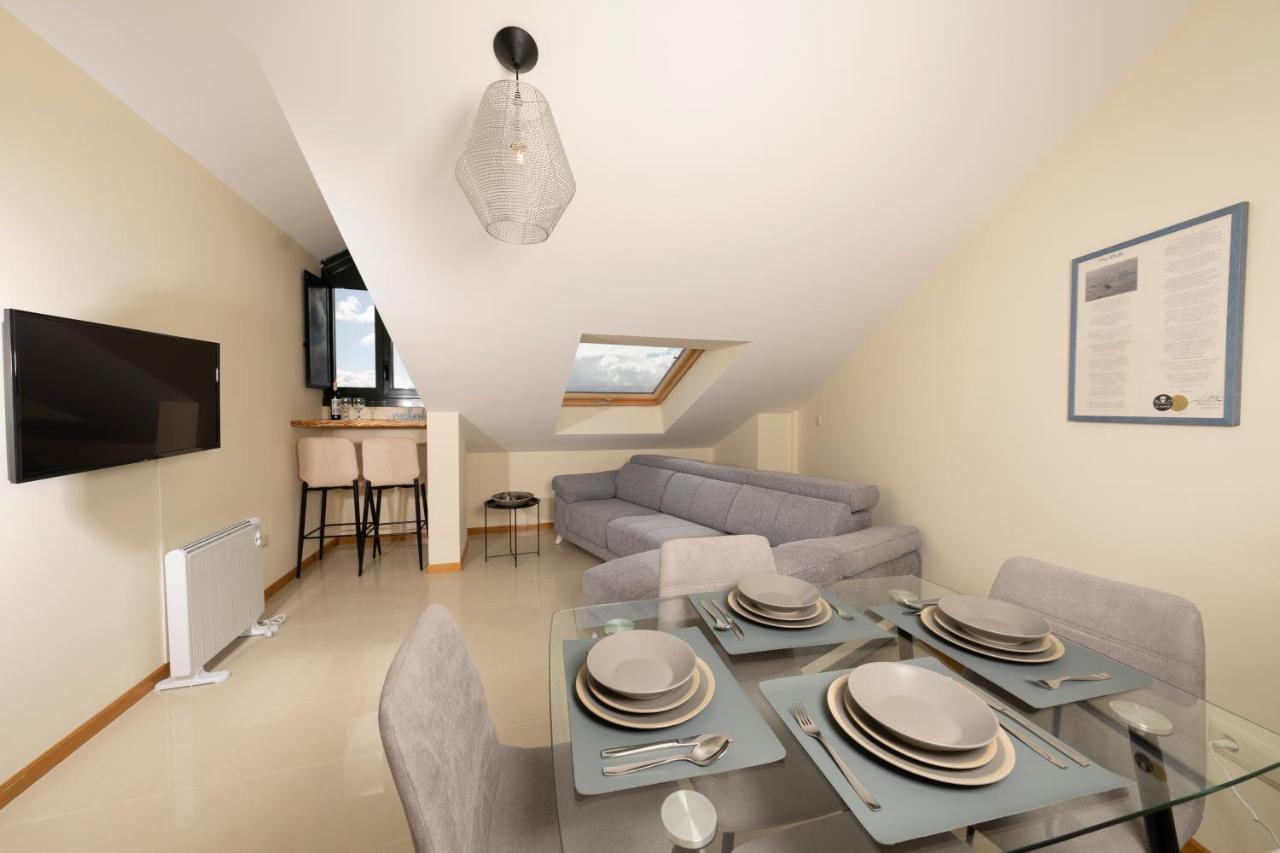 Apartamento Lura De Fisterra Playa De Langosteira En Finisterre Con Vistas Al Mar San Martín de Arriba Exteriör bild